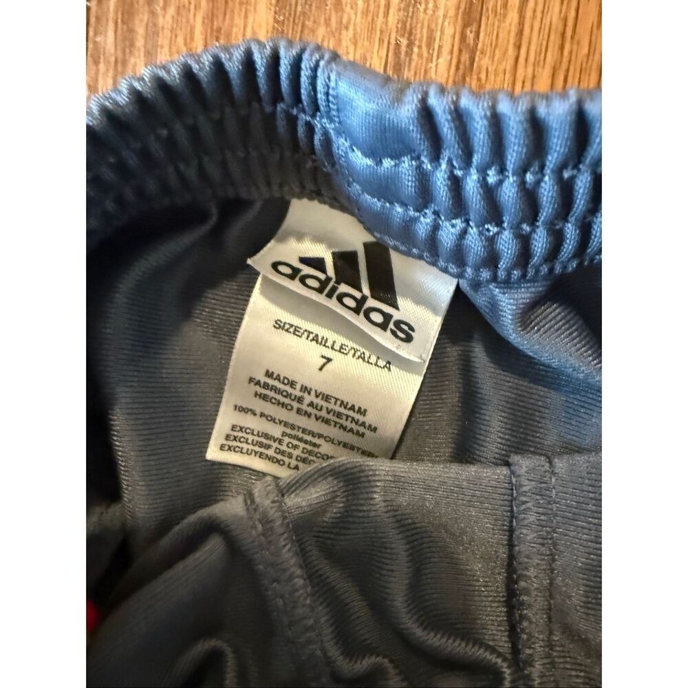 Adidas boys sweatpants jogger bundle size 7/8 - Picture 6 of 13